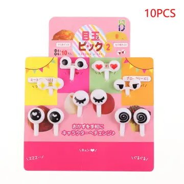 30pcs Animal Food Picks( Random Colors) For Bento Box, Lovely Cartoon Fruit  Skewers & Picks For Kids, Lunch Box Accessory