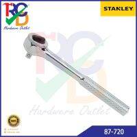 Stanley 87-720 ด้ามฟรีหัวกลม ด้ามลายกันลื่น ขนาด 1/2 นิ้ว x 250mm. ( Round Head Ratchet )