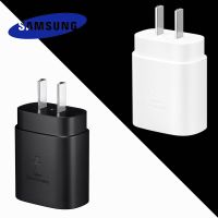 Samsung US Plug Super Fast Charger 25W PD3.0 Quick Adapter For Galaxy Tab S8 Ultra A7 S6 lite Z Fold 3 4 s22 s21 s20 Plus S10 5G