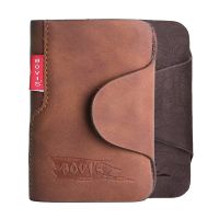 【CW】☼♣✾  KUDIAN BEAR Leather Business Card Holder Credit Men Small Organizer Wallet Porte Carte BIH003 PM49