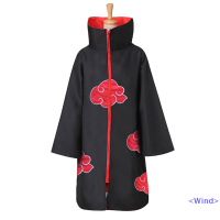 [สายลม]??【ขายดี】?เสื้อคลุม Akatsuki Itachi ชุดคอสเพลย์ผู้หญิง Anime คุณภาพดีกว่าการประชุม