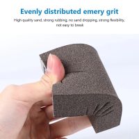 Grit 60/80/120/210 Wall Grinding Sponge Sand Block Sandpaper Craft Model Paint Polished Sand Brick Kitchen Cleaner Power Sanders