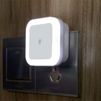 【CC】 Sensor Night Saving Lamp Dusk to Dawn Lamps Nightlight for Bedrooms Toilets Stairs Corridors