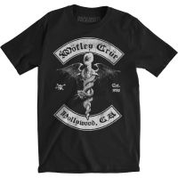 Hot sale Motley CRUE Feelgood Band T-Shirt Hollywood Revision Official Merchandise T-Shirt - Adult T-Shirt  Adult clothes