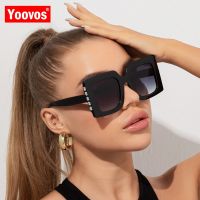 Yoovos Luxury Sunglasses Women 2022 Vintage Brand Designer Eyeglasses Men Square Mirror Glasses Women Retro Gafas De Sol Mujer