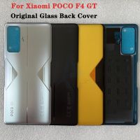 สำหรับการเปลี่ยนเคสโทรศัพท์บ้าน POCO F4 GT 5G 100% กระจกเทมเปอร์ดั้งเดิมฝาหลังแบตเตอรี่เหมาะสำหรับ Xiaomi POCO F4 GT 5G