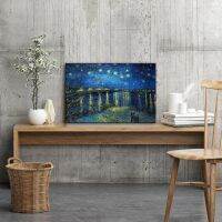 40X60CM Starry Night รูปวาดศิลปะแอบสแตรคต์ของตกแต่งบ้านงานศิลป์ผืนผ้าใบ (ไร้กรอบ)