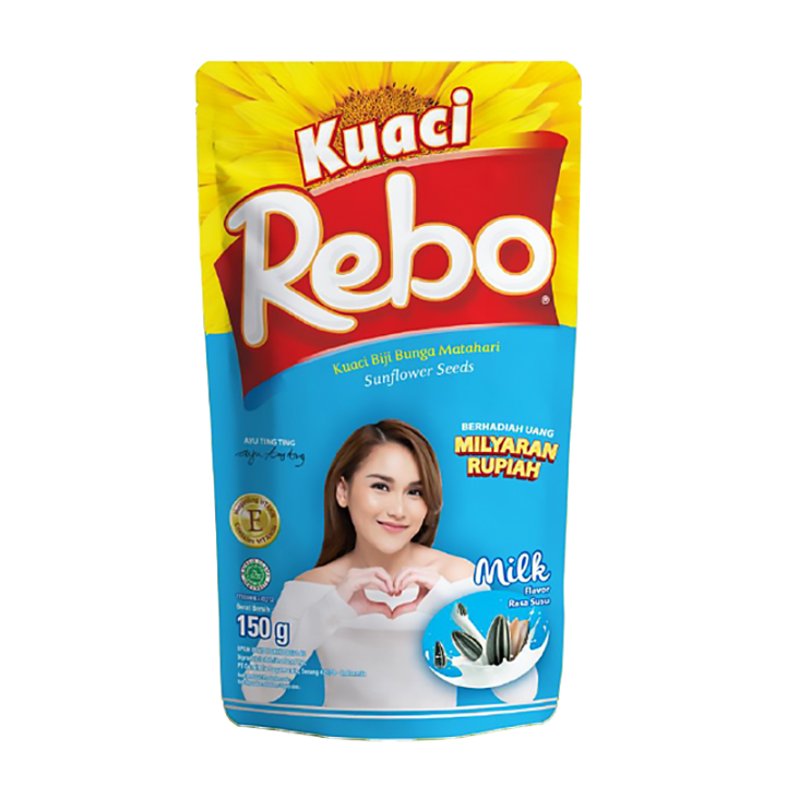 Rebo Kuaci Biji Bunga Matahari Milk 150g Lazada Indonesia