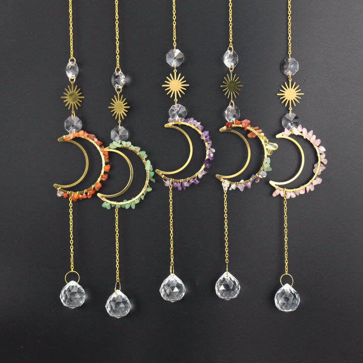 wind-chime-moon-sun-crystal-pendant-lighting-home-garden-decoration-wind-chime-pendant-light-sun-catcher-crystal-wind-chime