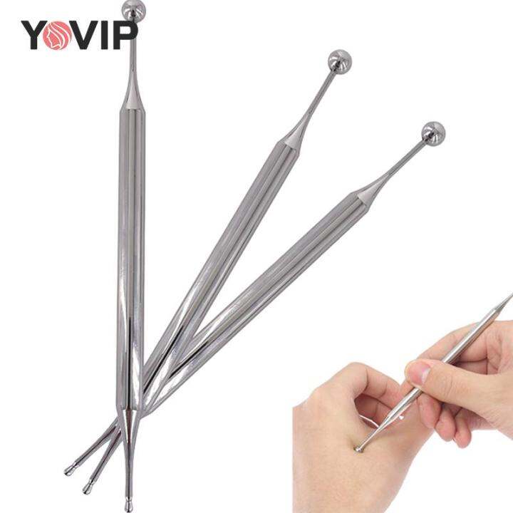 Portable Probe Acupuncture Point Massage Pen Professional Stainless