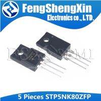 5PCS STP5NK80ZFP TO220F P5NK80Z TO220 STP5NK80Z TO-220 STP5NK80 N-channel authentic WATTY Electronics