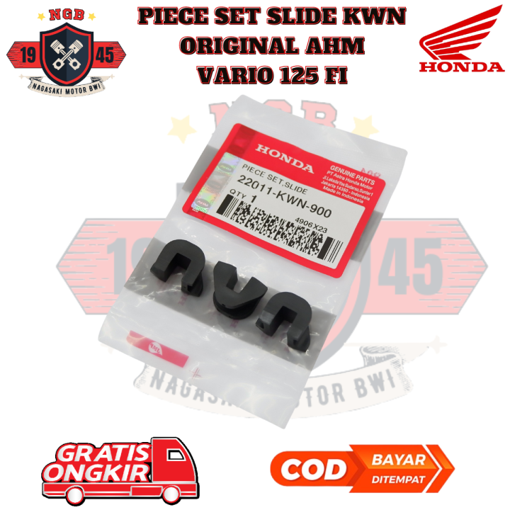 Piece Set Slide KWN ORIGINAL AHM Honda Vario 125 FI / Vario 150 / PCX