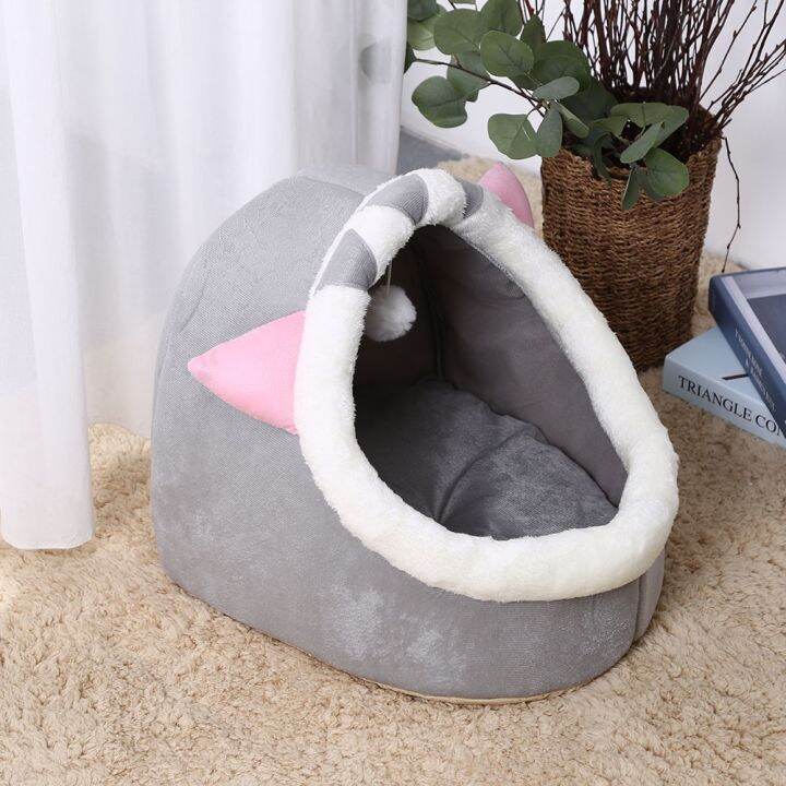 pets-baby-ตะกร้าเสื่อไอเทิลสำหรับ-comfort-นอนหลับลึกเบาะนอนน้องแมวเต็นท์สัตว์เลี้ยงบ้านสุนัขเล็กถ้ำน่าอยู่ในร่มผลิตภัณฑ์สัตว์เลี้ยง