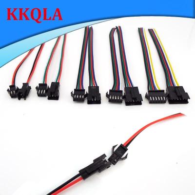 QKKQLA 2P 3P 4P 5P 6P Sm Jst Male To Female Connector Power Supply Cable Wire
