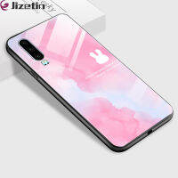 Jizetin เคสแข็งสำหรับ Huawei P30 P30 Lite P30 Pro หลากสีเหมือนฝันออกแบบภาพวาดเคสมันวาวกันกระแทกกระจกเทมเปอร์เคสฝาหลัง