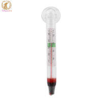 【Ready Stock】Glass Tube Aquarium Fish Thermometer Temperature Submersible Suction Tanks Decor