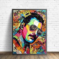 2023 ☑ Wall Art Pictures Decorative Home Decor Cuadros Bohemian Rock Music Star Posters and Prints Canvas Painting