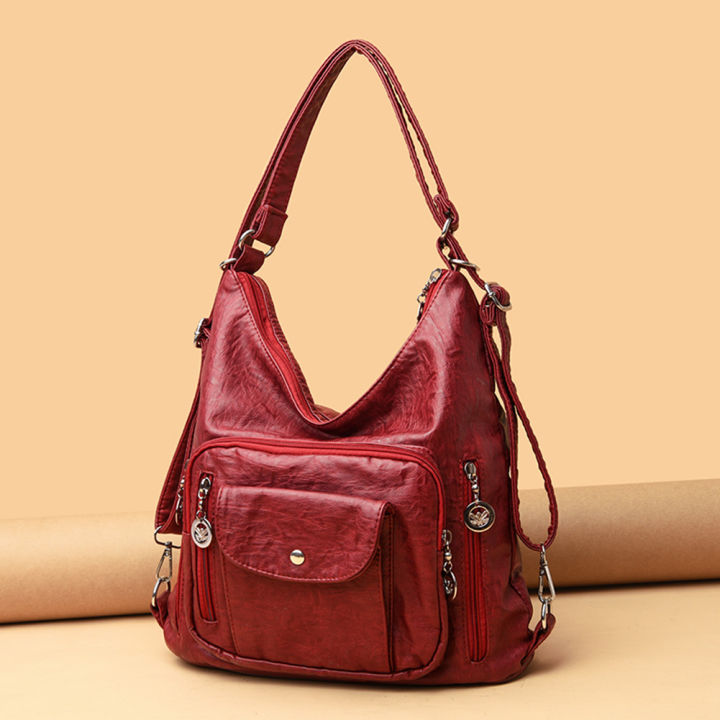 elegant-women-hand-bag-large-capacity-multi-pockets-shoulder-bag-office-ladies-work-bag-female-retro-washed-pu-leather-handbag