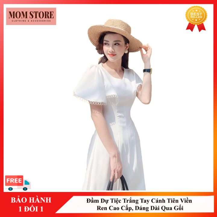 Đầm Dự Tiệc MOMSTORE, Dáng Dài Qua Gối Sang Trọng, Đầm Dự Tiệc ...