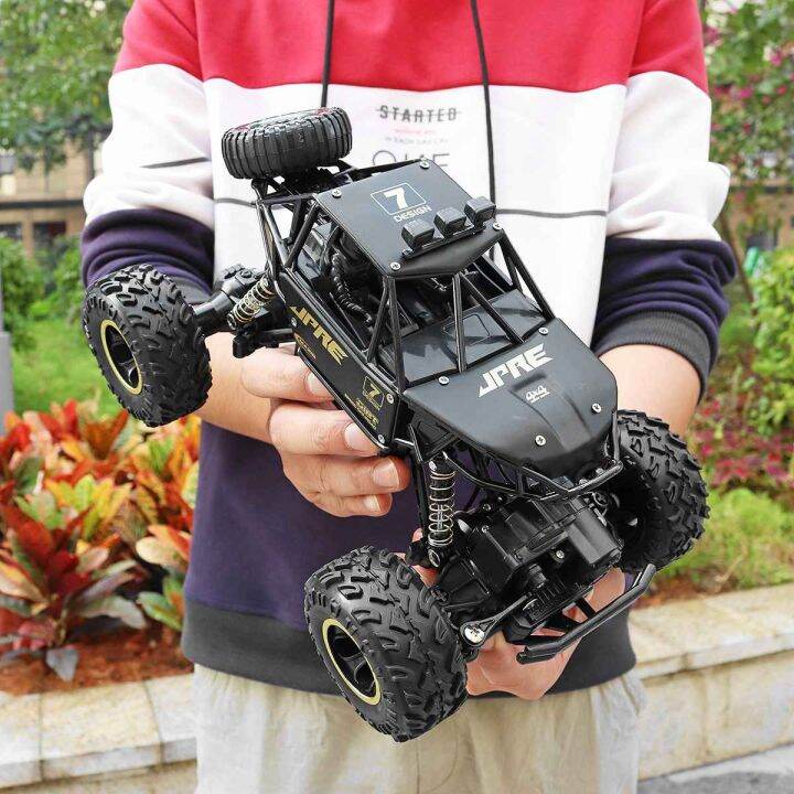 Monster Truck Remote Control Rechargeable For Kids RC Car 4x4 1:16 2 ...