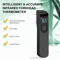 Handheld Non-Contact อินฟราเรด Ther-Mometer หน้าจอ LED ดิจิตอล Ther-Mometer ในครัวเรือนหน้าผากเครื่องวัดอุณหภูมิอิเล็กทรอนิกส์ Ther-Mometer สำหรับผู้ใหญ่เด็ก