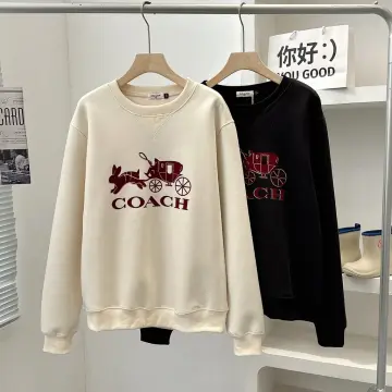 Coach on sale sweater women's