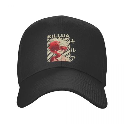 Vintage Hunter X Hunter Baseball Cap Adult Killua Zoldyck Anime Adjustable Dad Hat Women Men Hip Hop Snapback Hats Trucker Caps