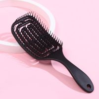 【CC】 Profession Hair Comb Scalp Massage Wet Curly Dry Straight Hairbrush  And Men Hollow Hairdressing Styling Tools