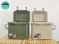 Hennci Cooler box ถังแช่น้ำแข็ง กระติกเก็บความเย็นรุ่น Comos IRON25L Premium ถังนำ้เเข็งเเค้มปิ้ง เก็บความเย็นได้3-5 วัน Comos IRON25L