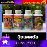 ปุ๋ยแคคตัส ขนาด 250 CC ปุ๋ยกระบองเพชร ปุ๋ยน้ำ เนเจอร์ อัลฟ่า บลูม แคคตัสพลัส 4 สูตร สำหรับบำรุงต้น เร่งดอก หนาม ทุกสายพันธุ์ มีสารอาหารไคโตซาน  ช่วยฟื้นฟูสภาพต้นให้แข็งแรงดี เซลล์พืชขยายตัวเติบโตได้ดี 1 ชิ้น รับประกันสินค้าเสียหาย Protech Tools Shop