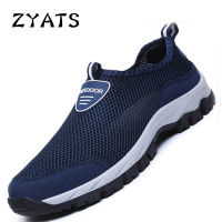 ZYATS รองเท้าผ้าใบผู้ชายระบายอากาศได้ดี,รองเท้าผ้าใบรองเท้ากีฬาใส่สบายตาข่ายระบายอากาศวิ่งจ๊อกกิ้งขนาดใหญ่39-48