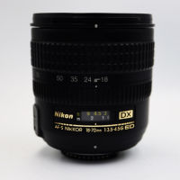 Nikon AF-S DX NIKKOR 18-70mm f/3.5-4.5G ตั้งแต่ช่วงเทเลสำหรับถ่ายภาพบุคคลไปจนถึงช่วงมุมกว้างสำหรับถ่ายภาพวิว ทิวทัศน์ เลนส์ 18-70 ยังมีขนาดเล็ก พกพาสะดวก