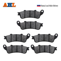 AHL 3 Pairs Motorcycle Brake Pads For HONDA VFR800 CB1100 CBR1100 ST1100 ST1300 GL1800 NRX1800 VTX1800 FA261