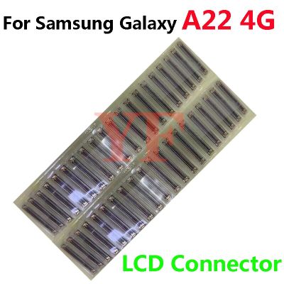 ‘；【。- 2PCS For  Galaxy A22 5G 4G A225 A226 LCD Display Screen Flex FPC Connector USB Charger Charging Plug
