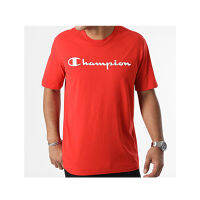 CHAMPION MEN - EU เสื้อยืดแขนสั้นผู้ชาย-ไซส์ยุโรป CREWNECK T-SHIRT  218284-RS062