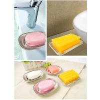 Stainless Steel Soap Rack Dishcloth Storage Box Double Layer Drain Soap Box Modern Soap Dish Prevent Stagnant Water