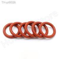 ♞✾  10pcs OD 12 46mm Red Silicone O Ring Thickness(CS) 3.5mm Food Grade Sealing Ring ID 5 39mm Waterproof And Insulated  35℃ 200℃