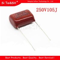 10PCS 250V105J Pitch 15MM 250V 105 1uf CBB 250V105 Polypropylene film capacitor