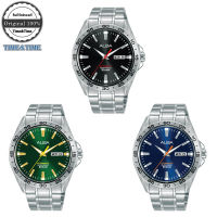 Time&amp;Time ALBA Automatic นาฬิกาข้อมือผู้ชาย รุ่น AL4301X1(สีดำ), AL4303X1(สีเขียว), AL4305X1(สีน้ำเงิน) ของแท้ประกันศูนย์ไซโกประเทศไทย