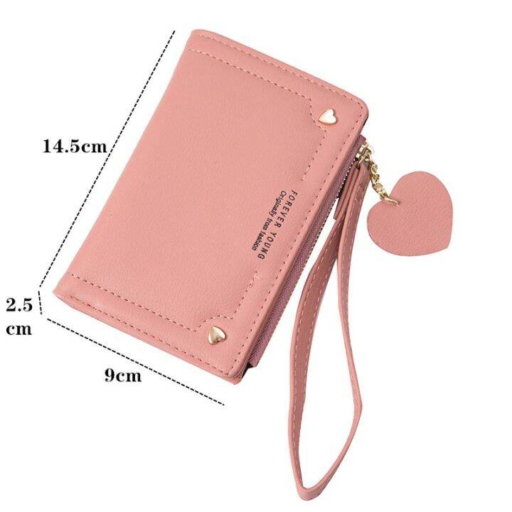 purdored-1-pc-mini-heart-women-card-holder-wallet-leather-business-credit-card-holder-female-slim-minimalist-card-short-wallet