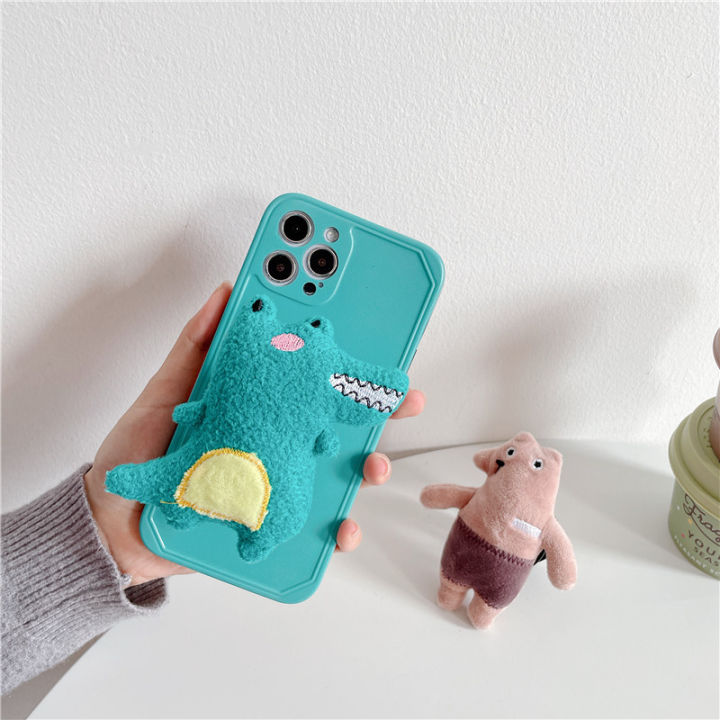 cw-christmas-cute-puppy-plush-grip-tok-finger-foldable-phone-holder-stand-for-12-pro-max-samsung-note-20-ultra-phone-holder