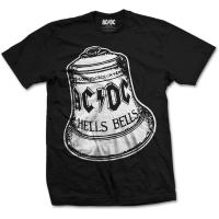 เสื้อยืด ACDC Hells Bell 100 MERCH แบบดั้งเดิม