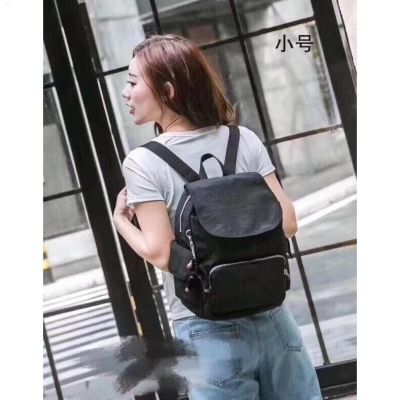 Kipling Kaipulin กระเป๋าเป้สะพายหลังลิงกระเป๋านักเรียนกระเป๋าผู้หญิงแฟชั่นแบบลำลอง K14275/K15635ขนาดเล็ก