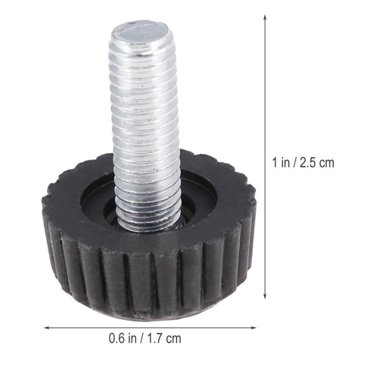 20pcs-hardware-accessories-adjustment-foot-plastic-adjustable-feet-screws