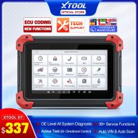 ﹉ XTOOL D7 OBD2 Automotive All System Diagnostic Tool ECU Coding Key Programmer Auto Vin with 36 Reset Functions Active Test