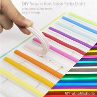 【hot】✾ Separate Silicone 6mm 8mm 12mm S Bendable Led Tape DC12V Sign IP67