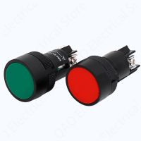 23 New 22Mm Momentary Self-Rest Slef-Return Push Button Switch Red Green Blue Yellow Black White NO + NC XB2-EA142 XB2-EA145 XB2-EA155