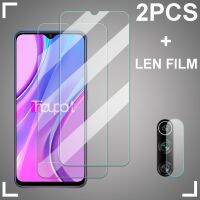 HD Tempered Glass For Xiaomi Redmi 9 9A 9C 9T 9i Screen Protector Anti Scratch Camera Lens Film For Redmi 9AT Glass 2021