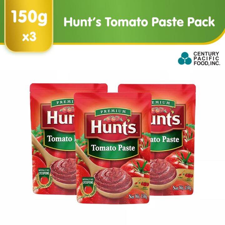 Hunt's Tomato Paste 150g Pack 3 Lazada PH