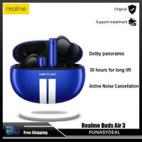 Realme Buds Air 3 Bluetooth Earphone 42dB Active Noice Cancelling 546mAh Massiver Battery Headphone IPX5 Water Resistant Headset